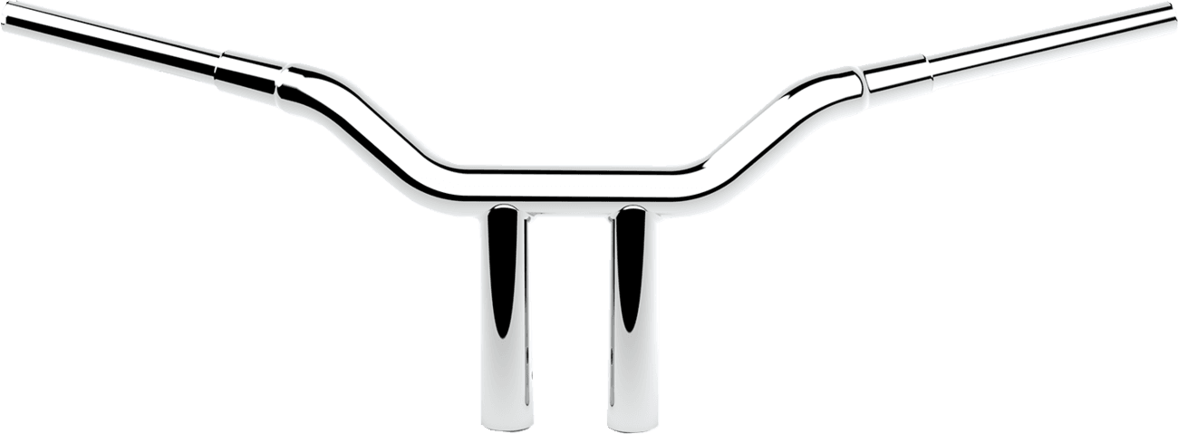 LA CHOPPERS 0601-6414 1-1/2" Kage Fighter T-Bar - 10" - Chrome