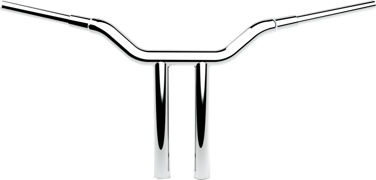 LA CHOPPERS 0601-6419 1-1/2" Kage Fighter T-Bar - 14" - Chrome