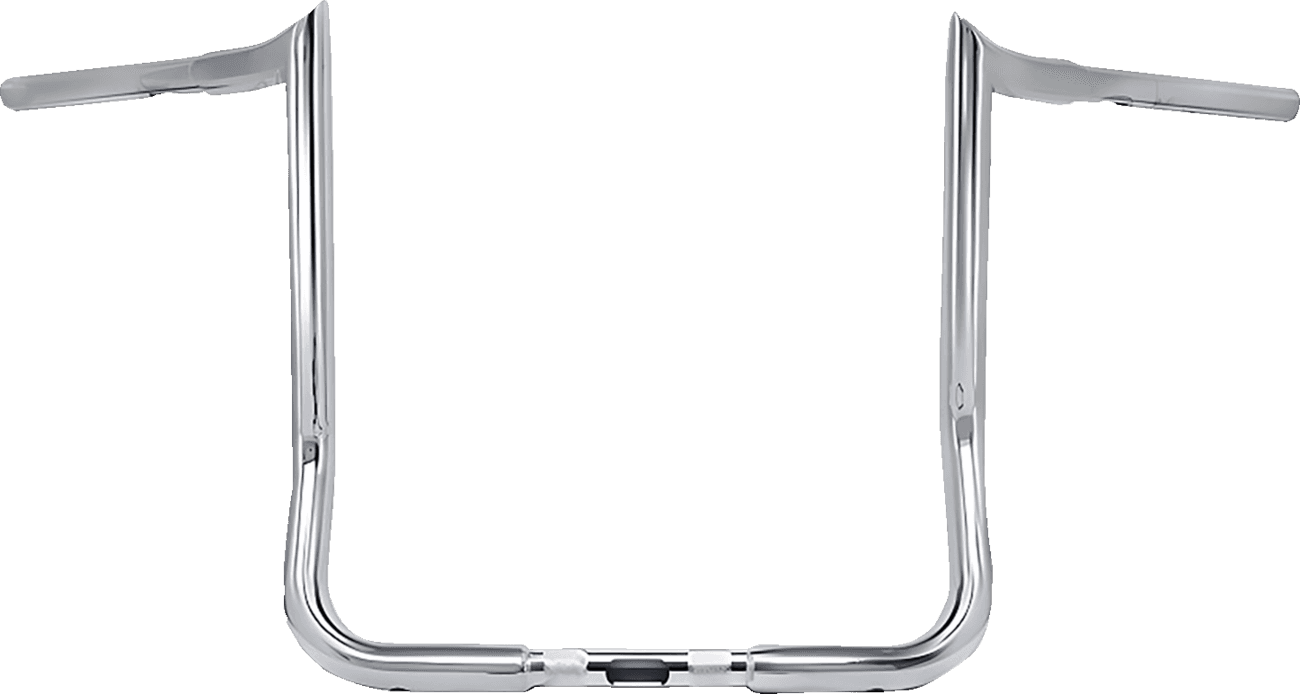 PAUL YAFFE BAGGER NATION 0601-6459 1-1/4" Bagger Monkey Bar Handlebar - 12" - Chrome