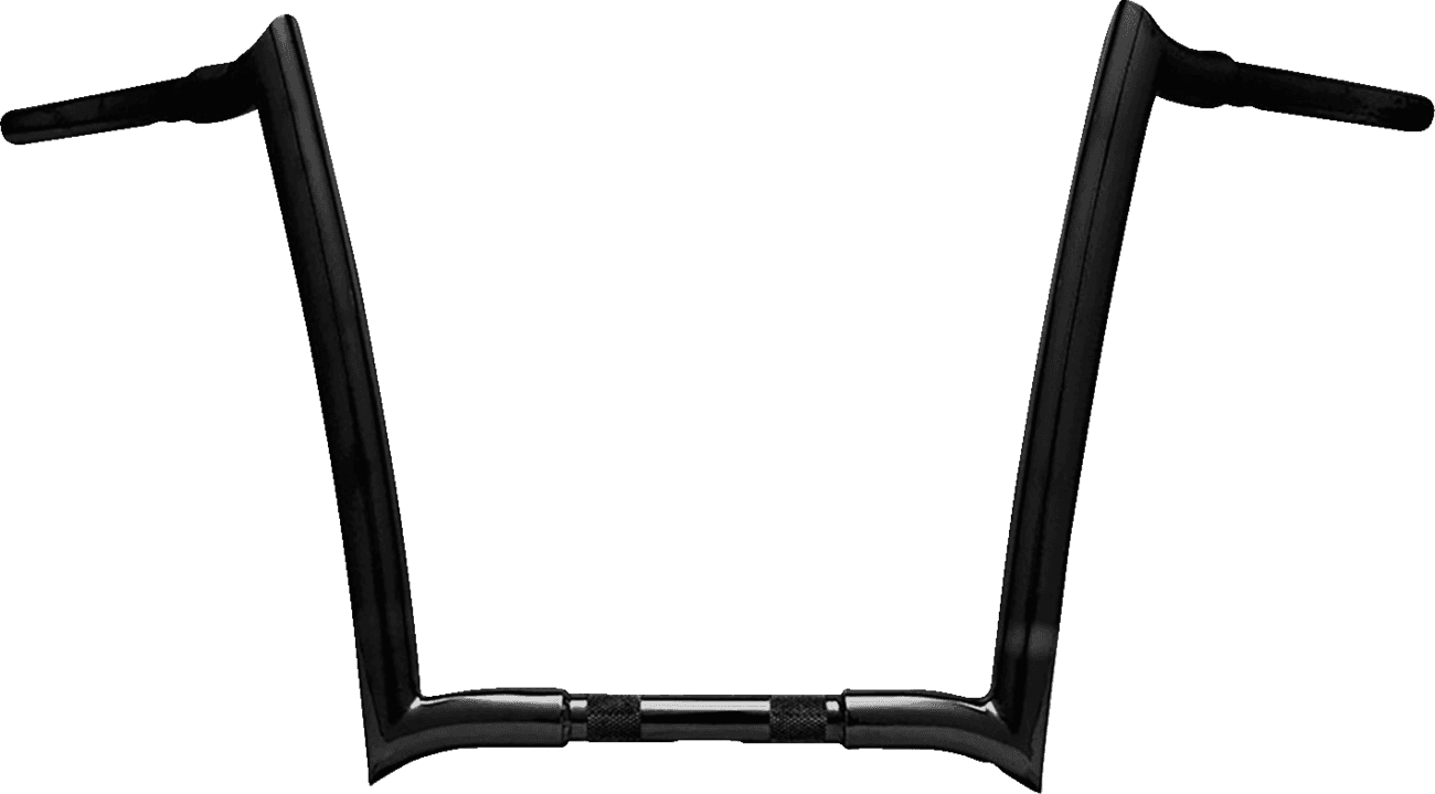 PAUL YAFFE BAGGER NATION 0601-6474 1-1/4" Monkey Drag Bar Handlebar - 12" - Black