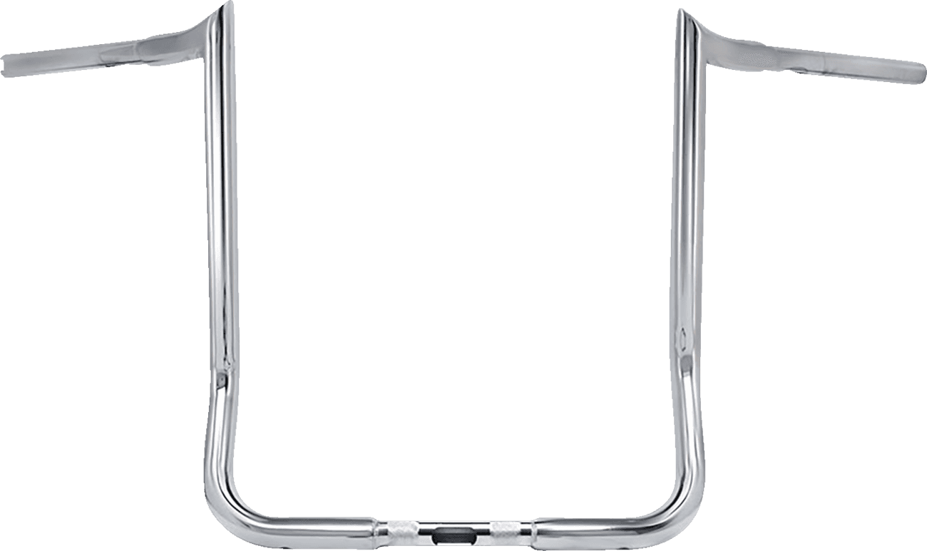 PAUL YAFFE BAGGER NATION 0601-6498 1-1/4" Bagger Monkey Bar Handlebar - 14" - Chrome