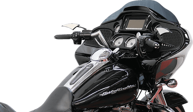PAUL YAFFE BAGGER NATION 0601-6502 Monkey Sport Handlebar - Chrome — image 2 of 2