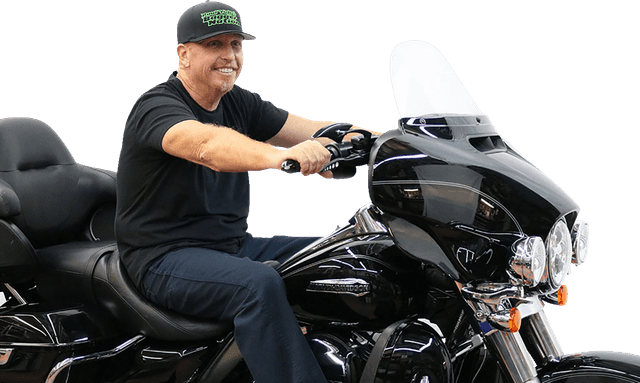PAUL YAFFE BAGGER NATION 0601-6504 Pre-Wired Handlebar - Monkey Bar - 8" - Chrome — image 3 of 3