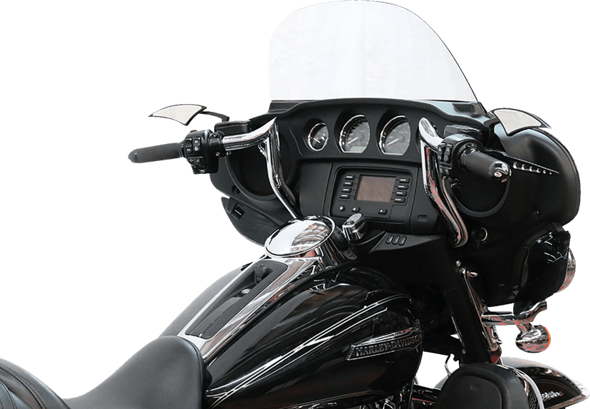 PAUL YAFFE BAGGER NATION 0601-6504 Pre-Wired Handlebar - Monkey Bar - 8" - Chrome — image 2 of 3