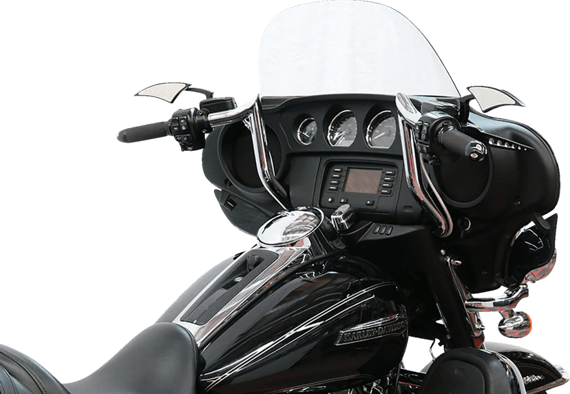 PAUL YAFFE BAGGER NATION 0601-6506 Pre-Wired Handlebar - Monkey Bar - 10" - Chrome — image 2 of 2