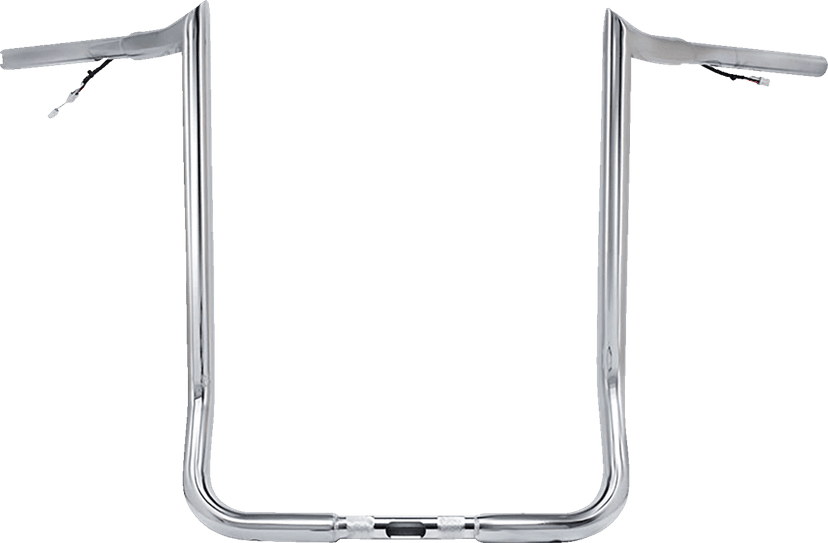 PAUL YAFFE BAGGER NATION 0601-6513 Pre-Wired Handlebar - Monkey Bar - 16" - Chrome — image 1 of 2