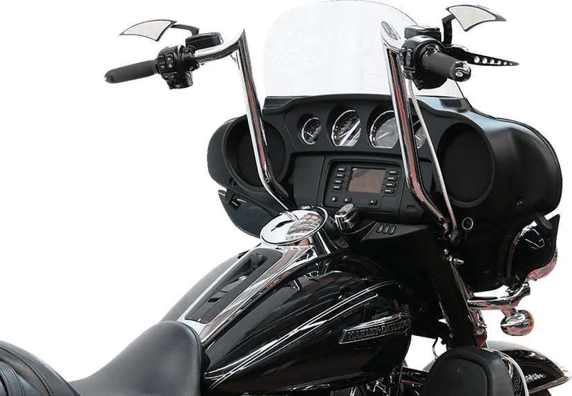 PAUL YAFFE BAGGER NATION 0601-6513 Pre-Wired Handlebar - Monkey Bar - 16" - Chrome — image 2 of 2