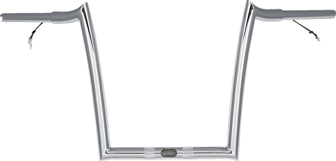 PAUL YAFFE BAGGER NATION 0601-6517 Pre-Wired Handlebar - OEM - 12" - Chrome