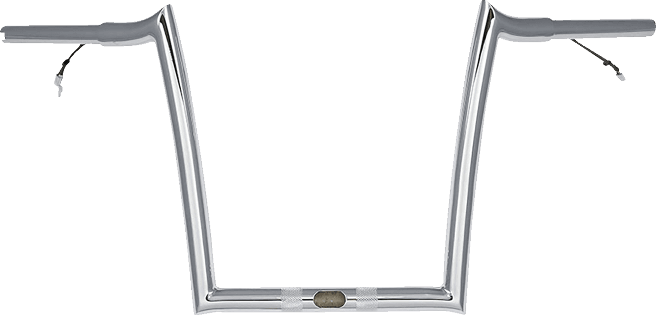 PAUL YAFFE BAGGER NATION 0601-6517 Pre-Wired Handlebar - OEM - 12" - Chrome