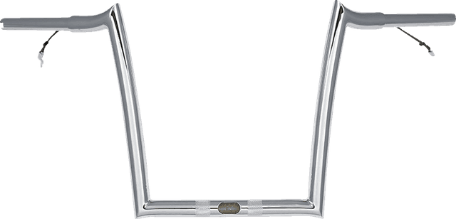 PAUL YAFFE BAGGER NATION 0601-6517 Pre-Wired Handlebar - OEM - 12" - Chrome