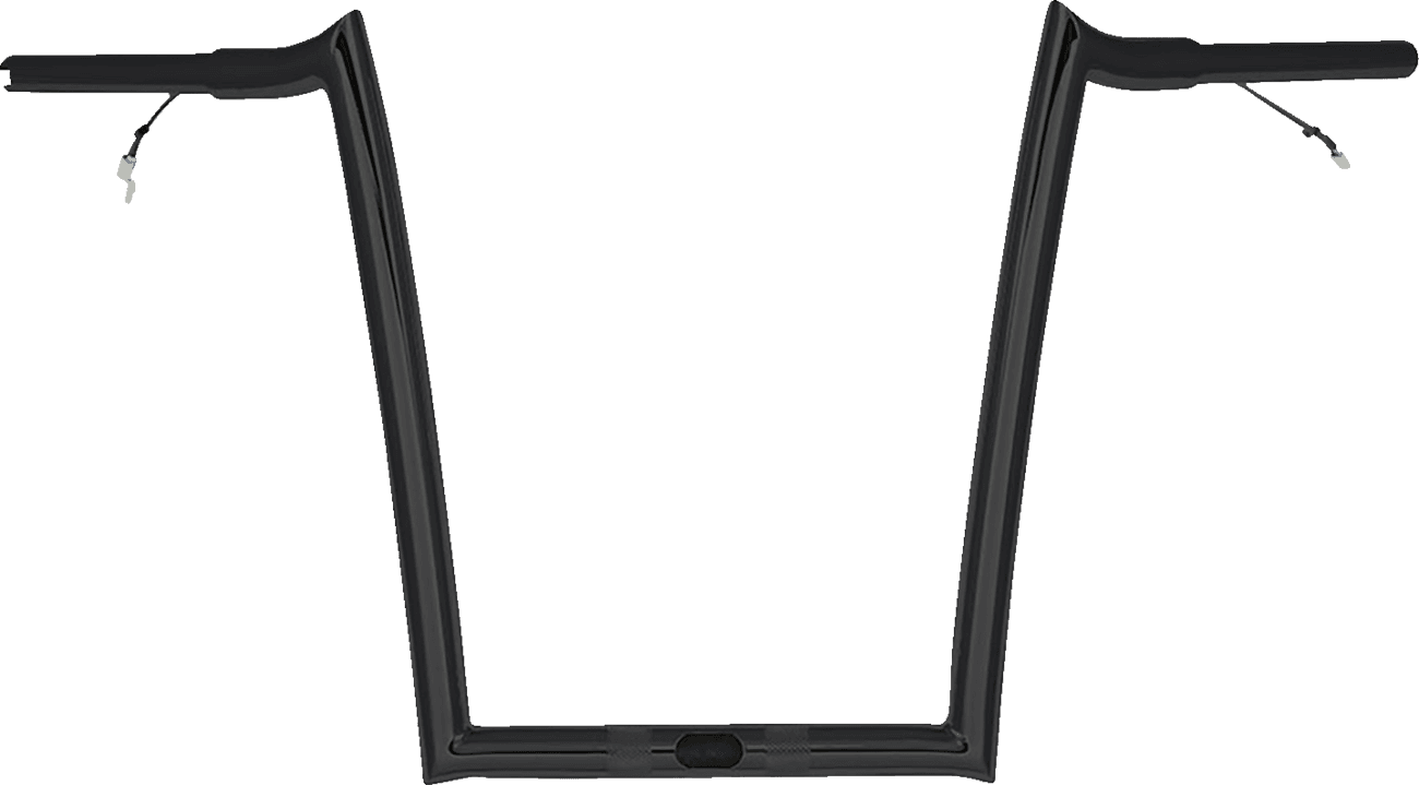 PAUL YAFFE BAGGER NATION 0601-6518 Pre-Wired Handlebar - OEM - 14" - Black