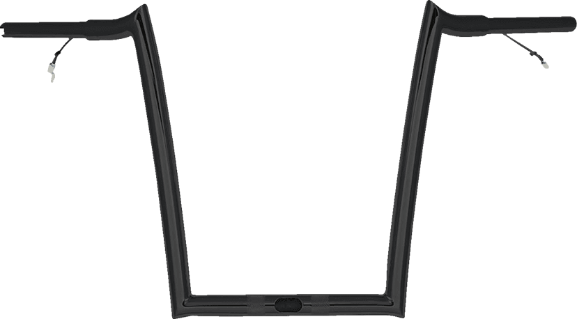 PAUL YAFFE BAGGER NATION 0601-6518 Pre-Wired Handlebar - OEM - 14" - Black