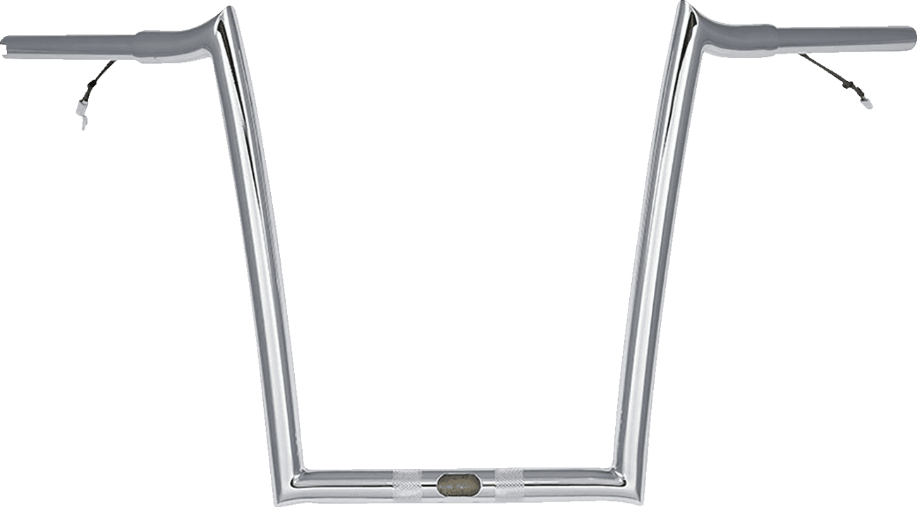 PAUL YAFFE BAGGER NATION 0601-6519 Pre-Wired Handlebar - OEM - 14" - Chrome