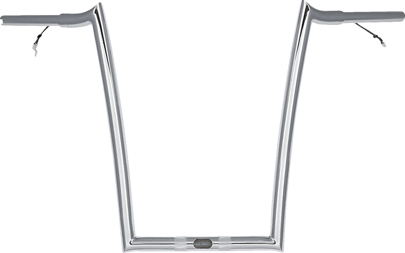 PAUL YAFFE BAGGER NATION 0601-6521 Pre-Wired Handlebar - OEM - 16" - Chrome