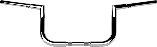 LA CHOPPERS 0601-6572 1-1/4" Twin Peaks Touring Handlebar - 8" - Chrome — image 1 of 2