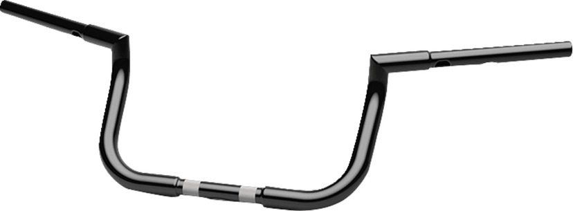 LA CHOPPERS 0601-6573 1-1/4" Twin Peaks Touring Handlebar - 8" - Black — image 2 of 2