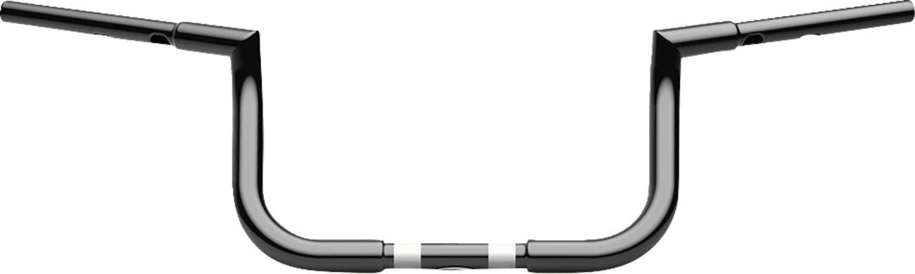 LA CHOPPERS 0601-6573 1-1/4" Twin Peaks Touring Handlebar - 8" - Black