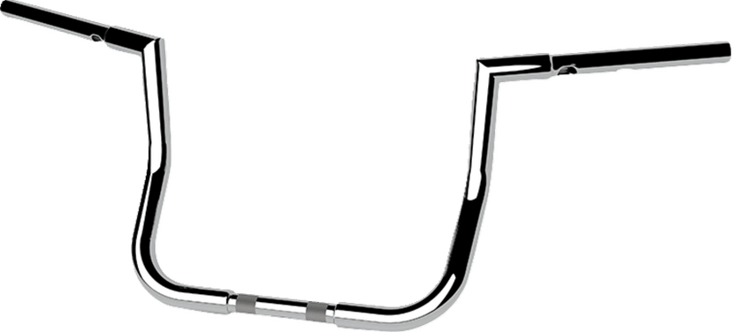 LA CHOPPERS 0601-6576 1-1/4" Twin Peaks Touring Handlebar - 12" - Chrome — image 2 of 2