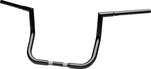 LA CHOPPERS 0601-6577 1-1/4" Twin Peaks Touring Handlebar - 12" - Black — image 2 of 2