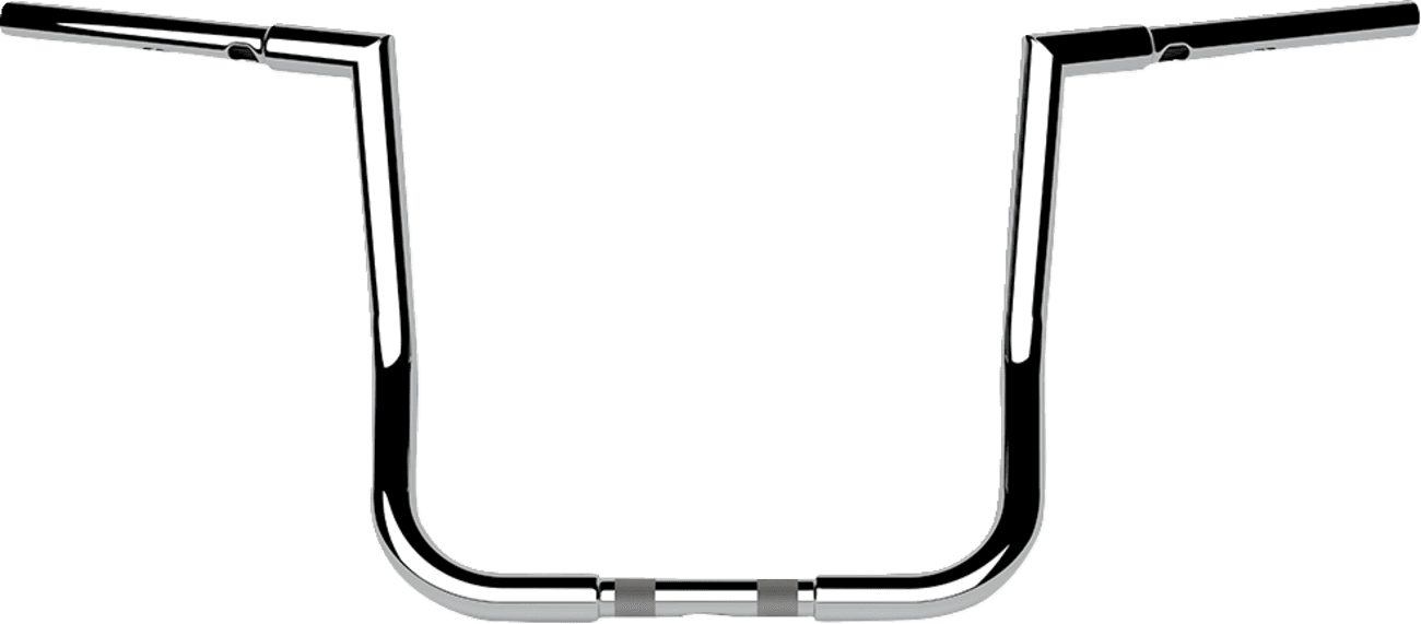 LA CHOPPERS 0601-6578 1-1/4" Twin Peaks Touring Handlebar - 14" - Chrome