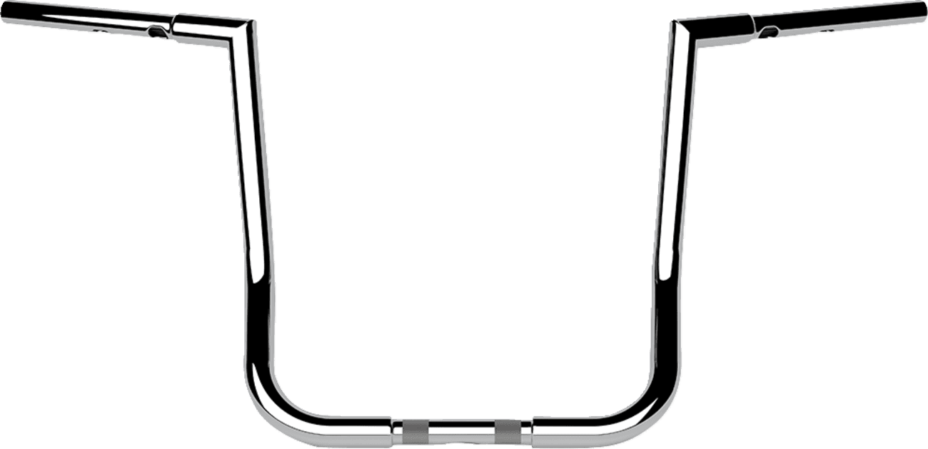 LA CHOPPERS 0601-6580 1-1/4" Twin Peaks Touring Handlebar - 16" - Chrome
