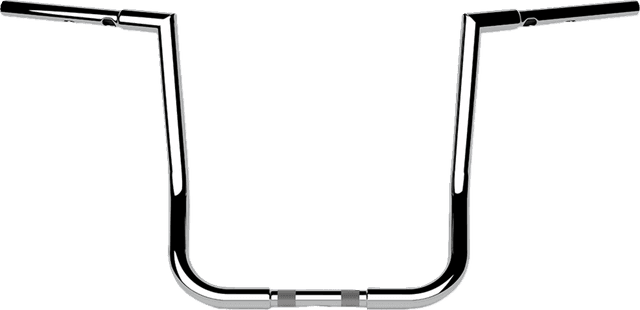 LA CHOPPERS 0601-6580 1-1/4" Twin Peaks Touring Handlebar - 16" - Chrome — image 1 of 2
