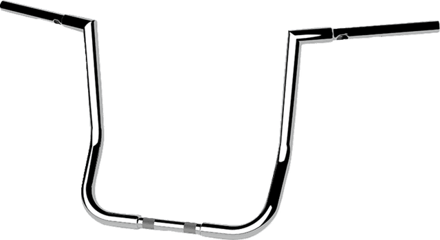 LA CHOPPERS 0601-6580 1-1/4" Twin Peaks Touring Handlebar - 16" - Chrome — image 2 of 2