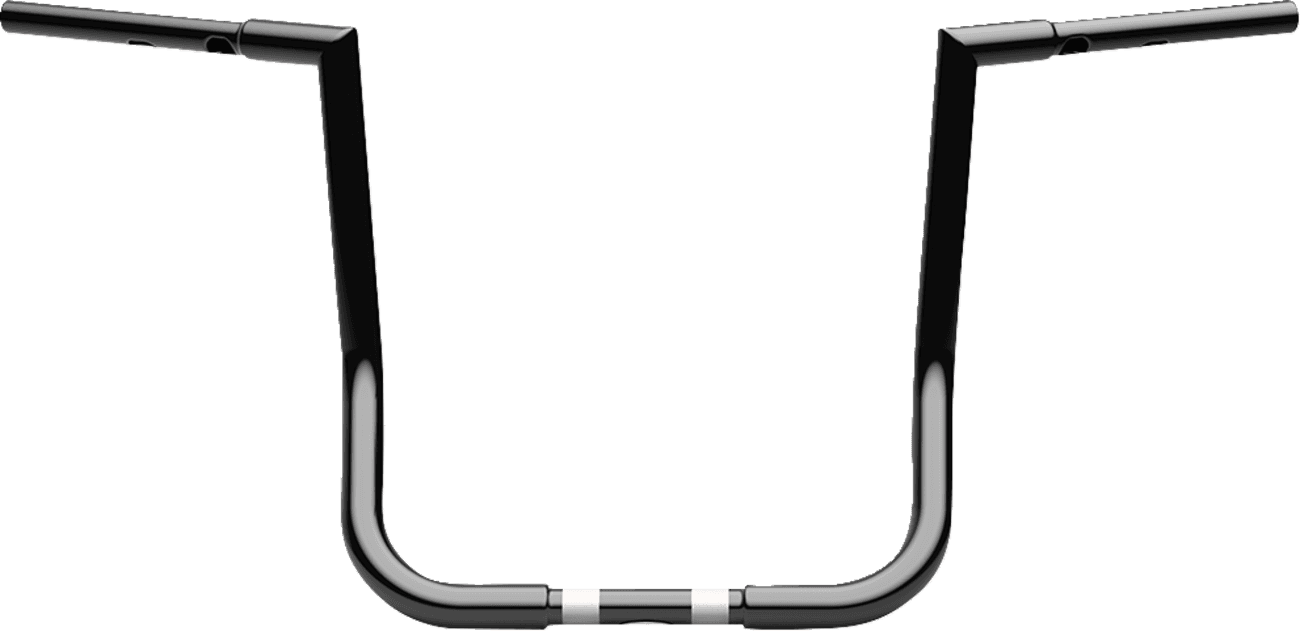 LA CHOPPERS 0601-6581 1-1/4" Twin Peaks Touring Handlebar - 16" - Black