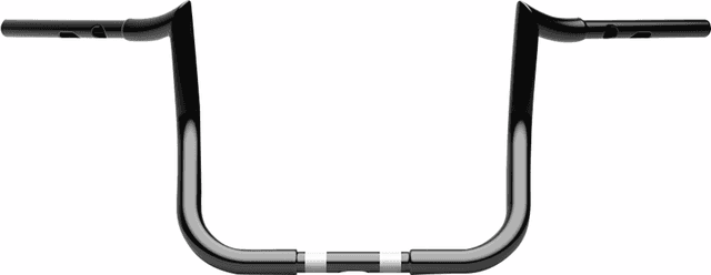 LA CHOPPERS 0601-6583 1-1/4" Prime Ape Handlebar - 10" - Black