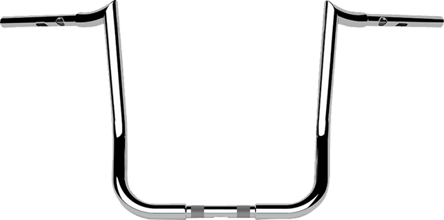 LA CHOPPERS 0601-6586 1-1/4" Prime Ape Handlebar - 14" - Chrome