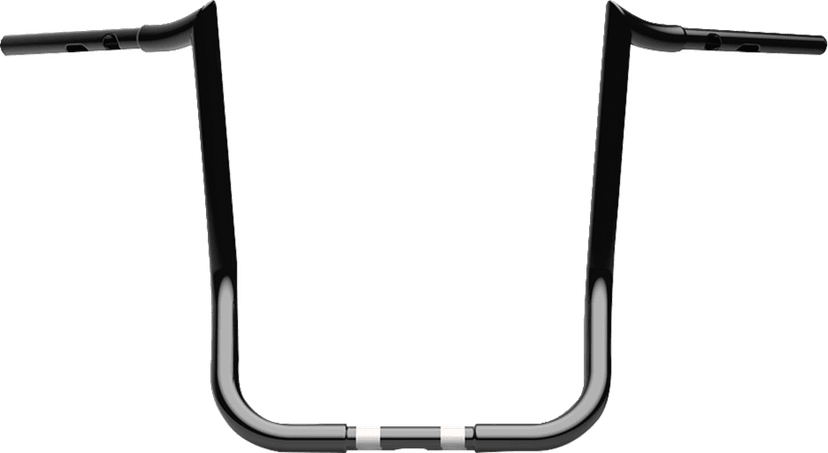 LA CHOPPERS 0601-6589 1-1/4" Prime Ape Handlebar - 16" - Black
