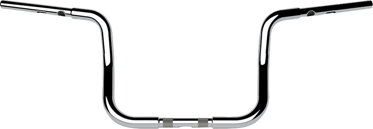 LA CHOPPERS 0601-6591 Handlebar - Twin Round - 1-1/4" x 10" - Chrome