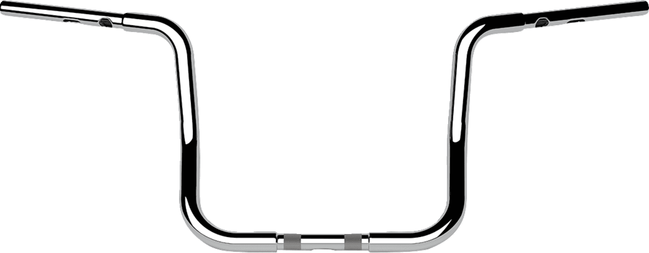 LA CHOPPERS 0601-6593 Handlebar - Twin Round - 1-1/4" x 12" - Chrome