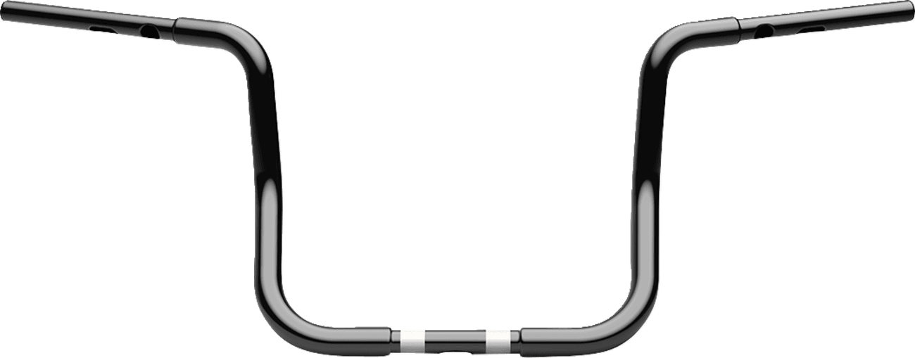 LA CHOPPERS 0601-6594 Handlebar - Twin Round - 1-1/4" x 12" - Black