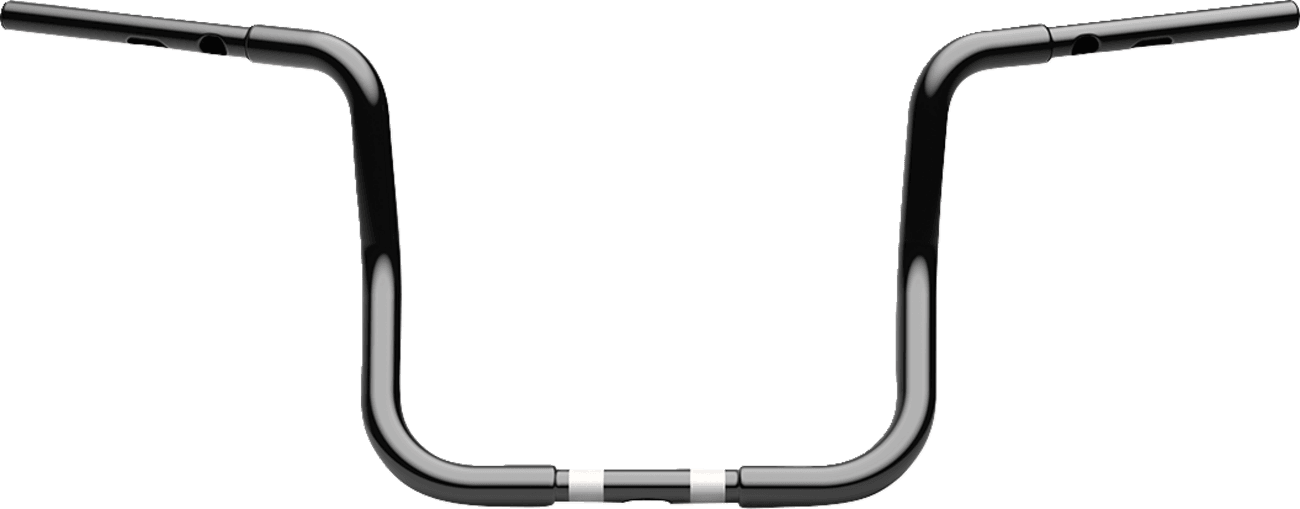 LA CHOPPERS 0601-6594 Handlebar - Twin Round - 1-1/4" x 12" - Black
