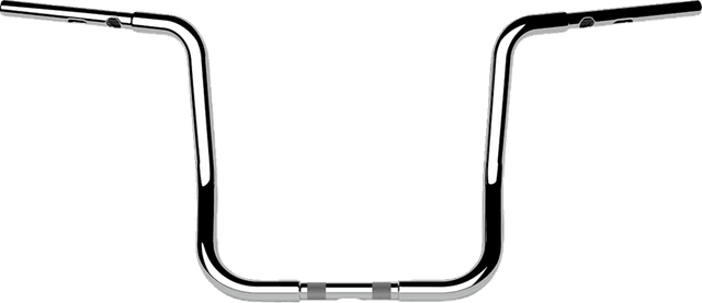 LA CHOPPERS 0601-6595 Handlebar - Twin Round - 1-1/4" x 14" - Chrome