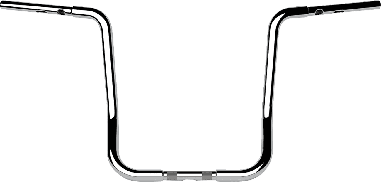 LA CHOPPERS 0601-6597 Handlebar - Twin Round - 1-1/4" x 16" - Chrome