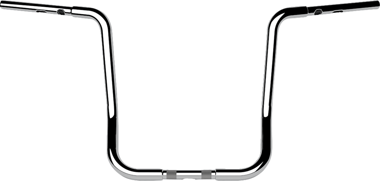 LA CHOPPERS 0601-6597 Handlebar - Twin Round - 1-1/4" x 16" - Chrome