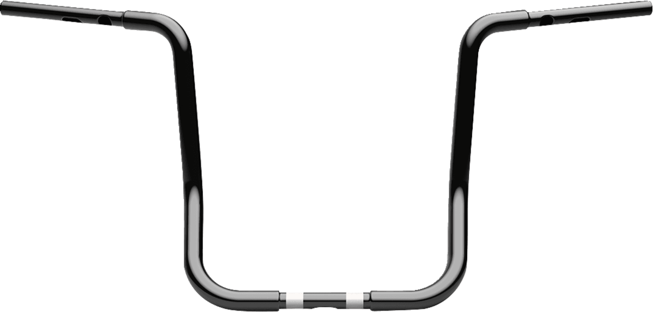LA CHOPPERS 0601-6598 Handlebar - Twin Round - 1-1/4" x 16" - Black