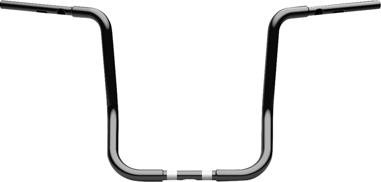 LA CHOPPERS 0601-6598 Handlebar - Twin Round - 1-1/4" x 16" - Black