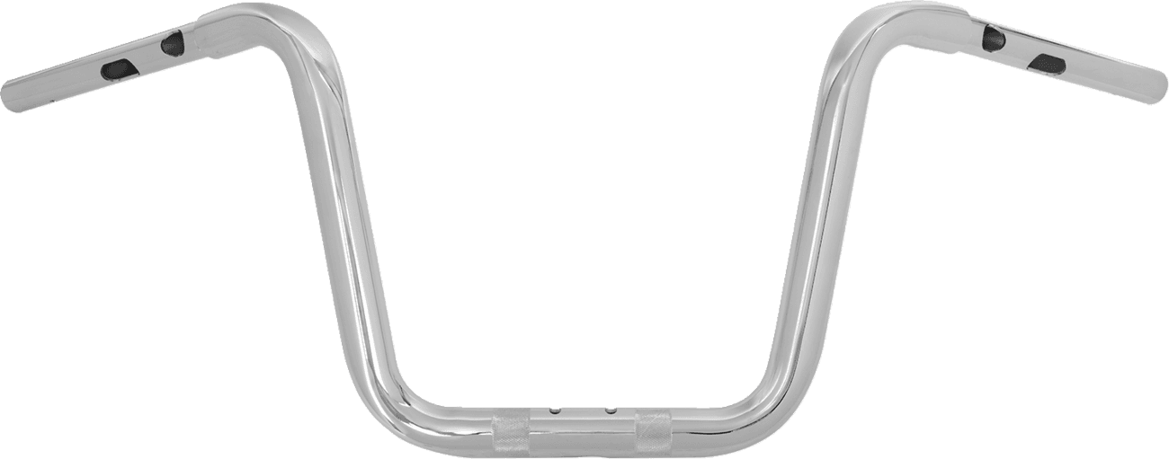 LA CHOPPERS 0601-6609 Handlebar - Twin Round - 1-1/4" x 10" - Chrome