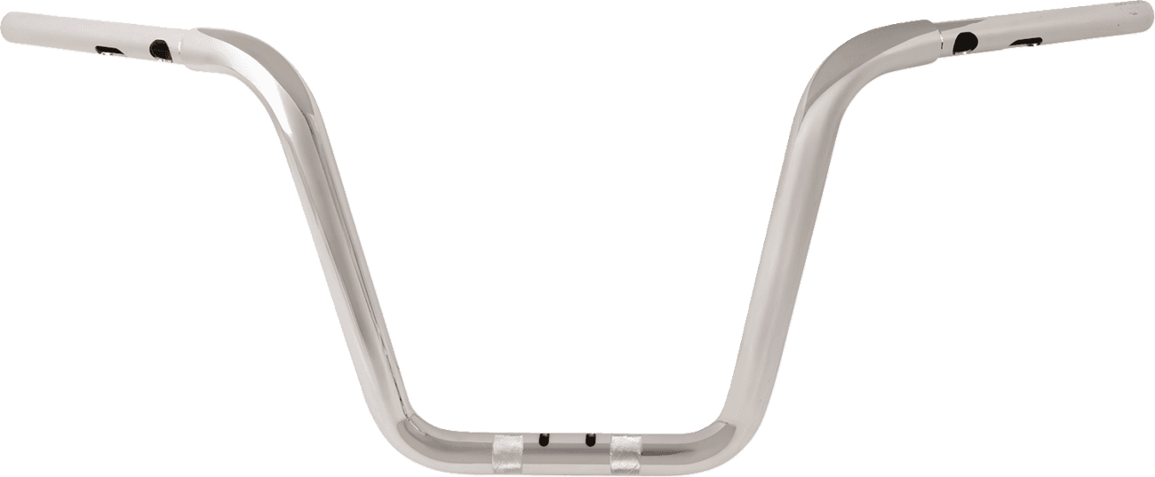 LA CHOPPERS 0601-6611 Handlebar - Twin Round - 1-1/4" x 12" - Chrome