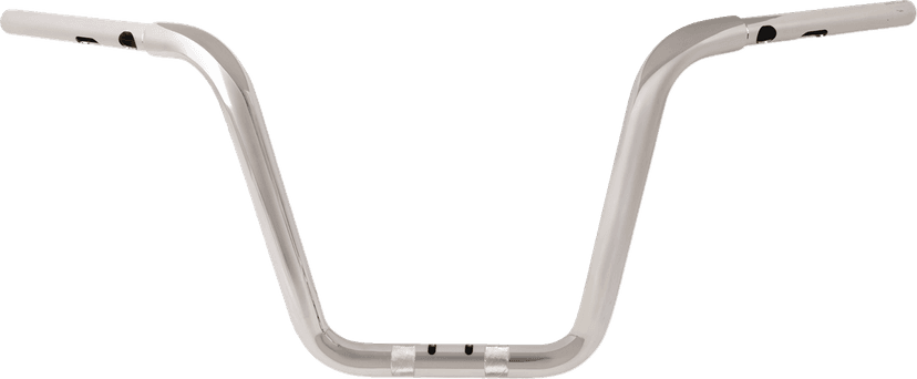 LA CHOPPERS 0601-6611 Handlebar - Twin Round - 1-1/4" x 12" - Chrome — image 1 of 2
