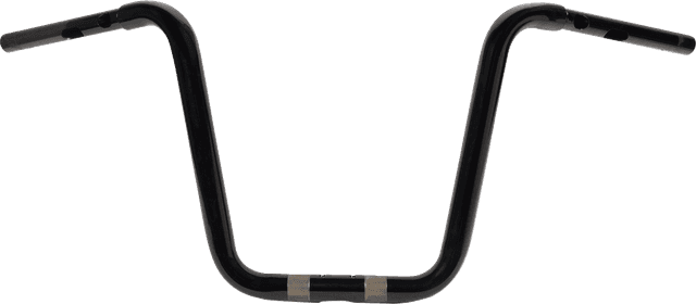 LA CHOPPERS 0601-6612 Handlebar - Twin Round - 1-1/4" x 12" - Black — image 1 of 2