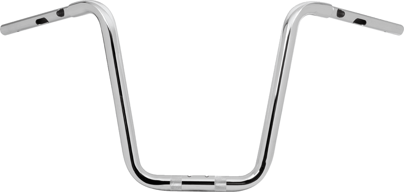 LA CHOPPERS 0601-6613 Handlebar - Twin Round - 1-1/4" x 14" - Chrome