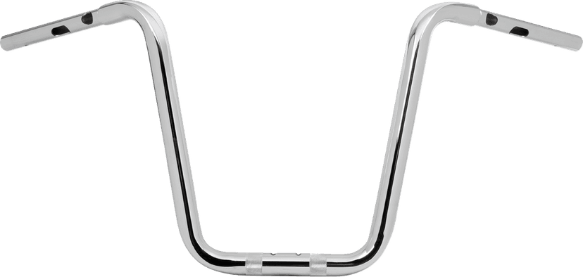 LA CHOPPERS 0601-6613 Handlebar - Twin Round - 1-1/4" x 14" - Chrome — image 1 of 2