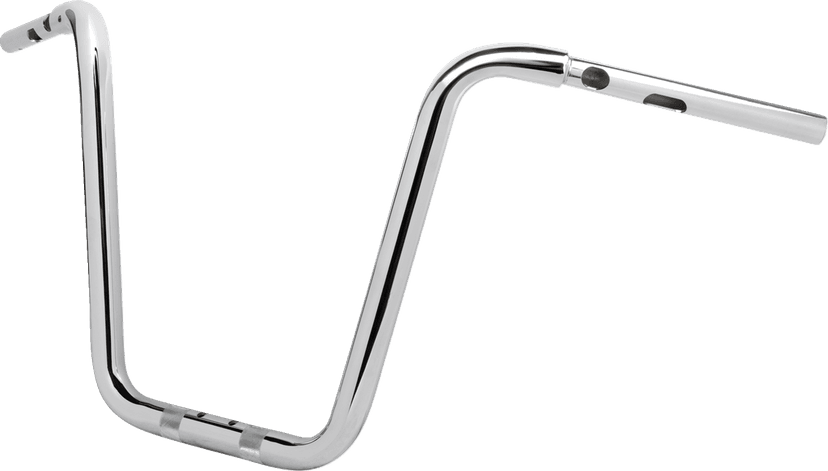 LA CHOPPERS 0601-6613 Handlebar - Twin Round - 1-1/4" x 14" - Chrome — image 2 of 2