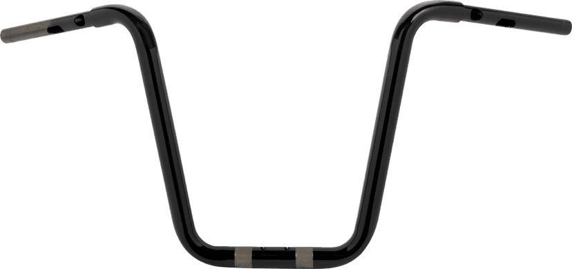 LA CHOPPERS 0601-6614 Handlebar - Twin Round - 1-1/4" x 14" - Black — image 1 of 2