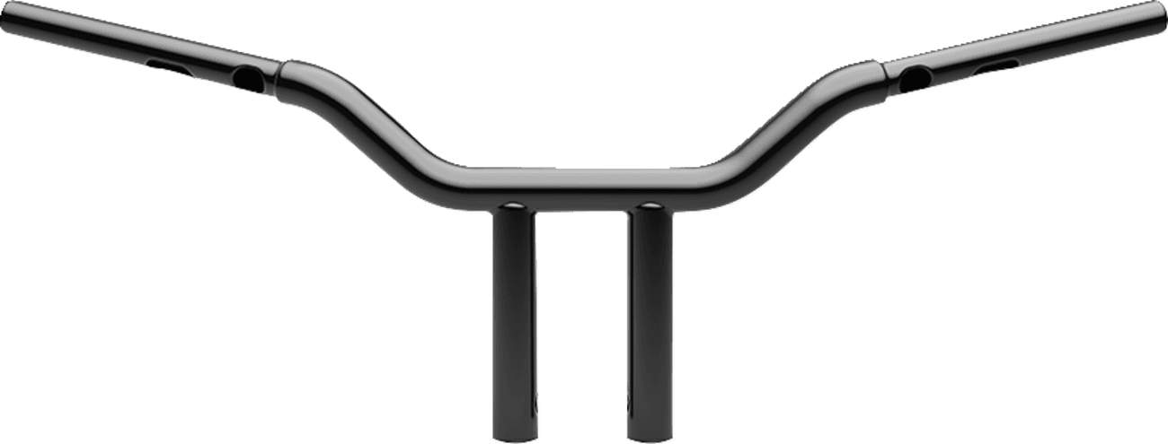 LA CHOPPERS 0601-6618 One-Piece Kage Fighter Handlebar - 10" x 1-1/4" - Black