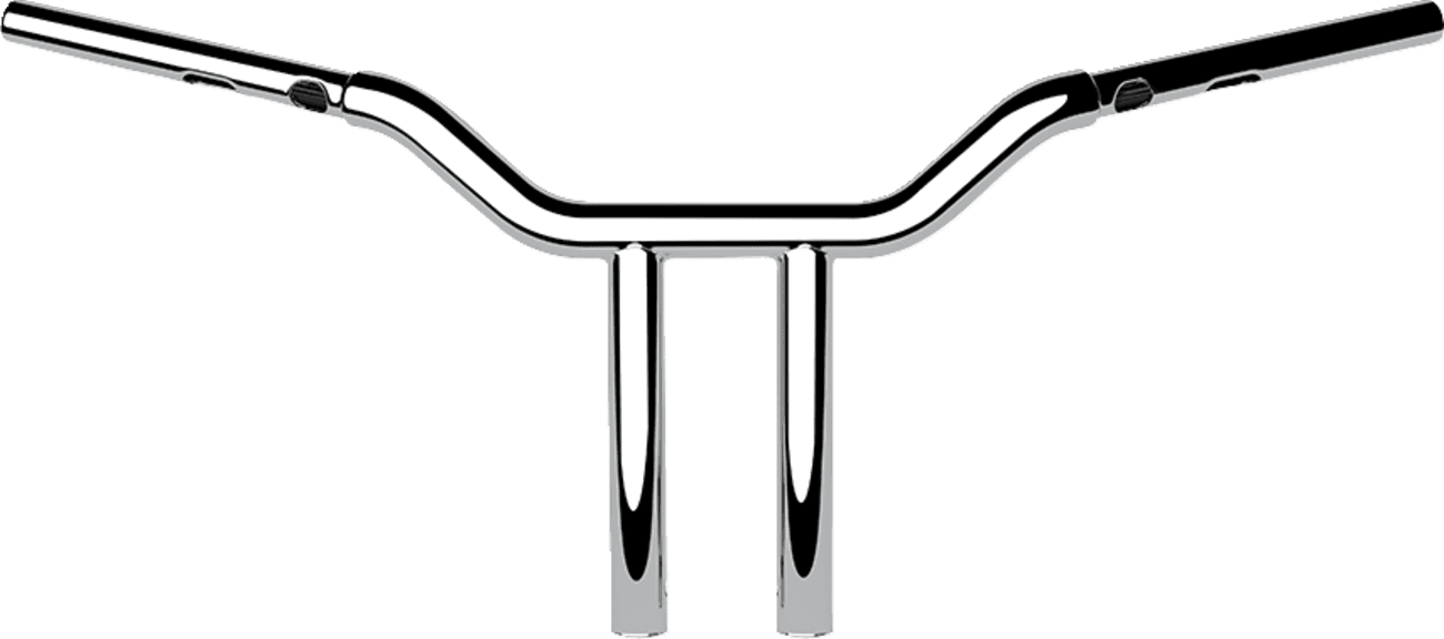 LA CHOPPERS 0601-6619 One-Piece Kage Fighter Handlebar - 12" x 1-1/4" - Chrome